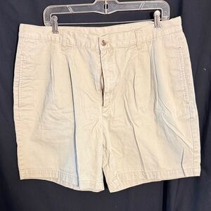 Men's Townscraft  Classic Pleated Khaki Shorts Sz 38